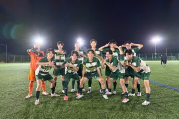 【サッカー部】NS1部リーグ中間報告!